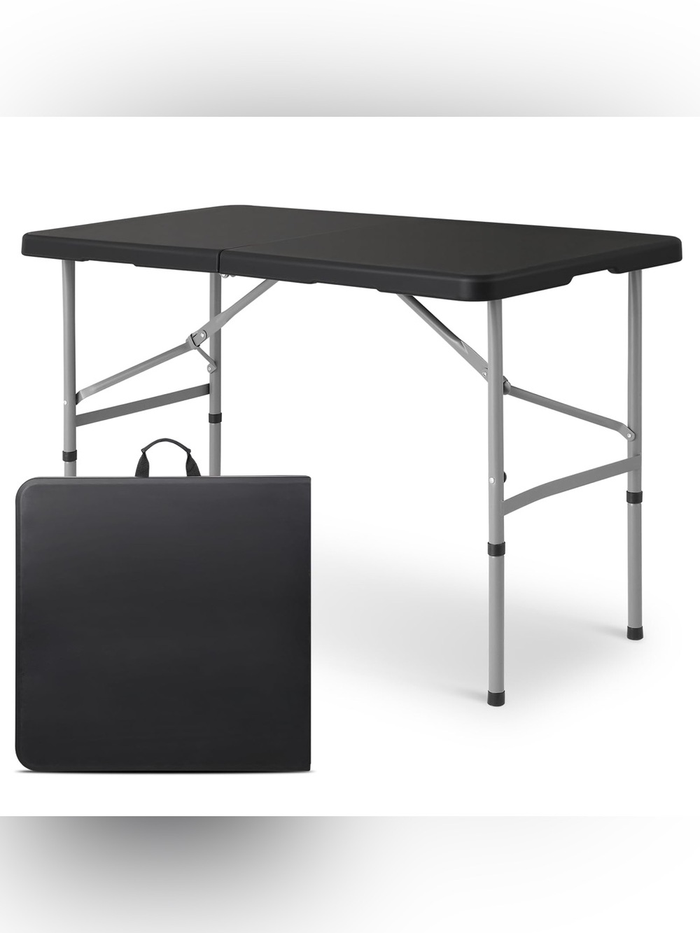 Portable Folding Table - Black 4FT!! PERFECT SIZE